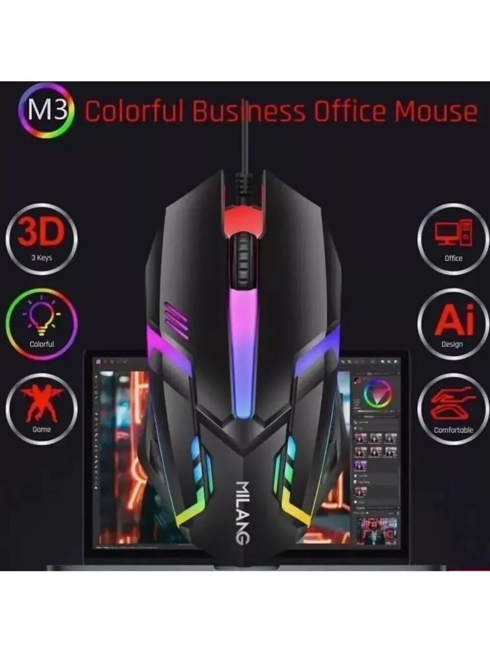 Milang gaming mouse